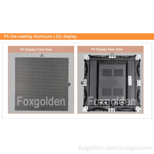 P5 Die-Casting Aluminum Indoor Full Color LED Display